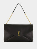 Black Cassandre XXL Lambskin Envelope Bag