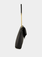 Black Cassandre XXL Lambskin Envelope Bag