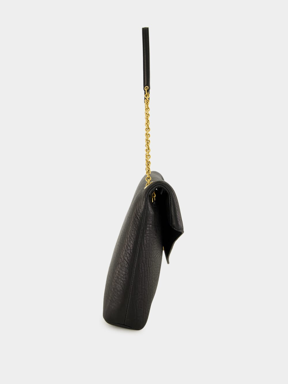 Black Cassandre XXL Lambskin Envelope Bag