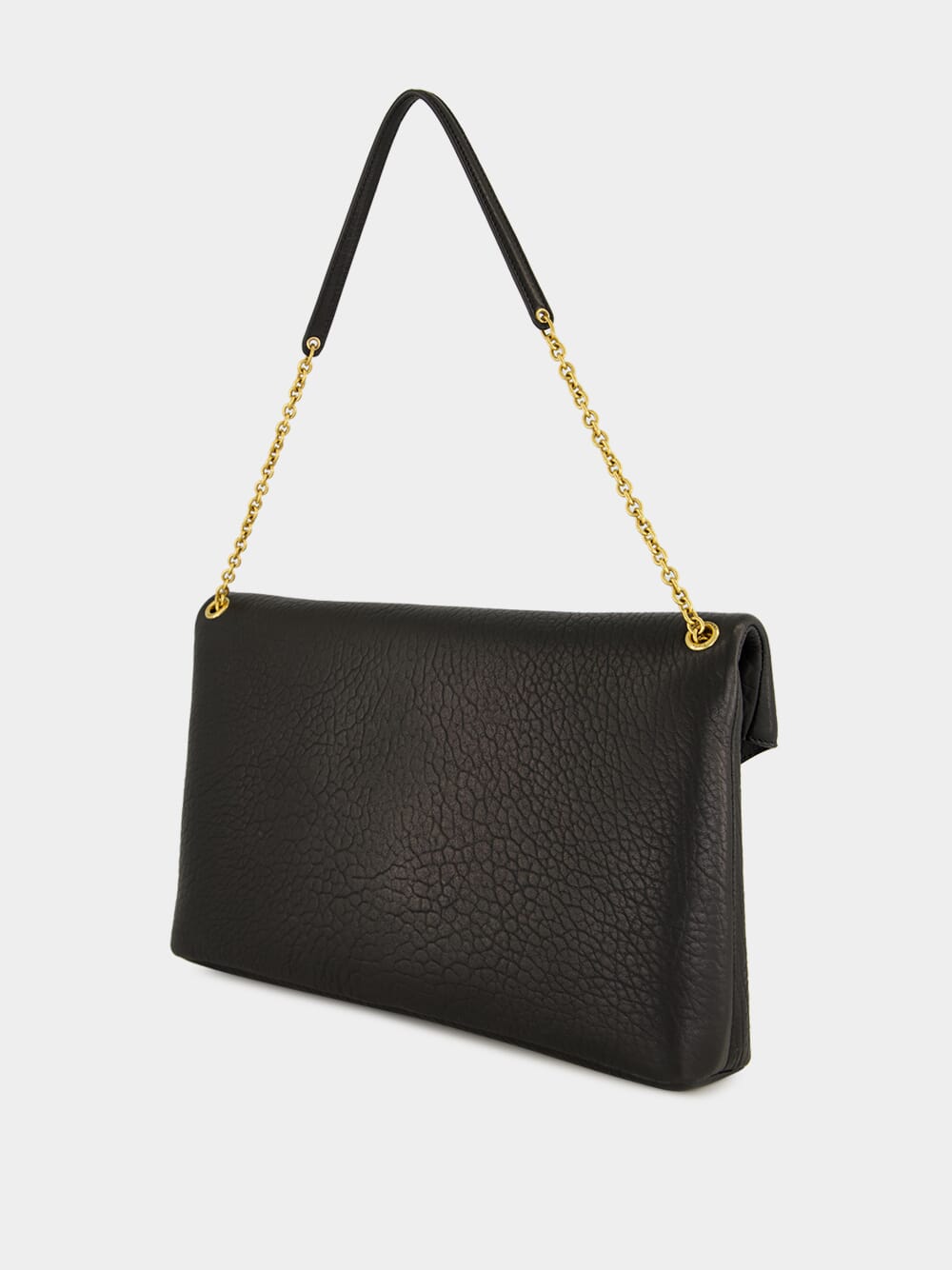 Black Cassandre XXL Lambskin Envelope Bag