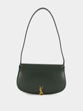 Mini Voltaire Shoulder Bag in Vert Fonce