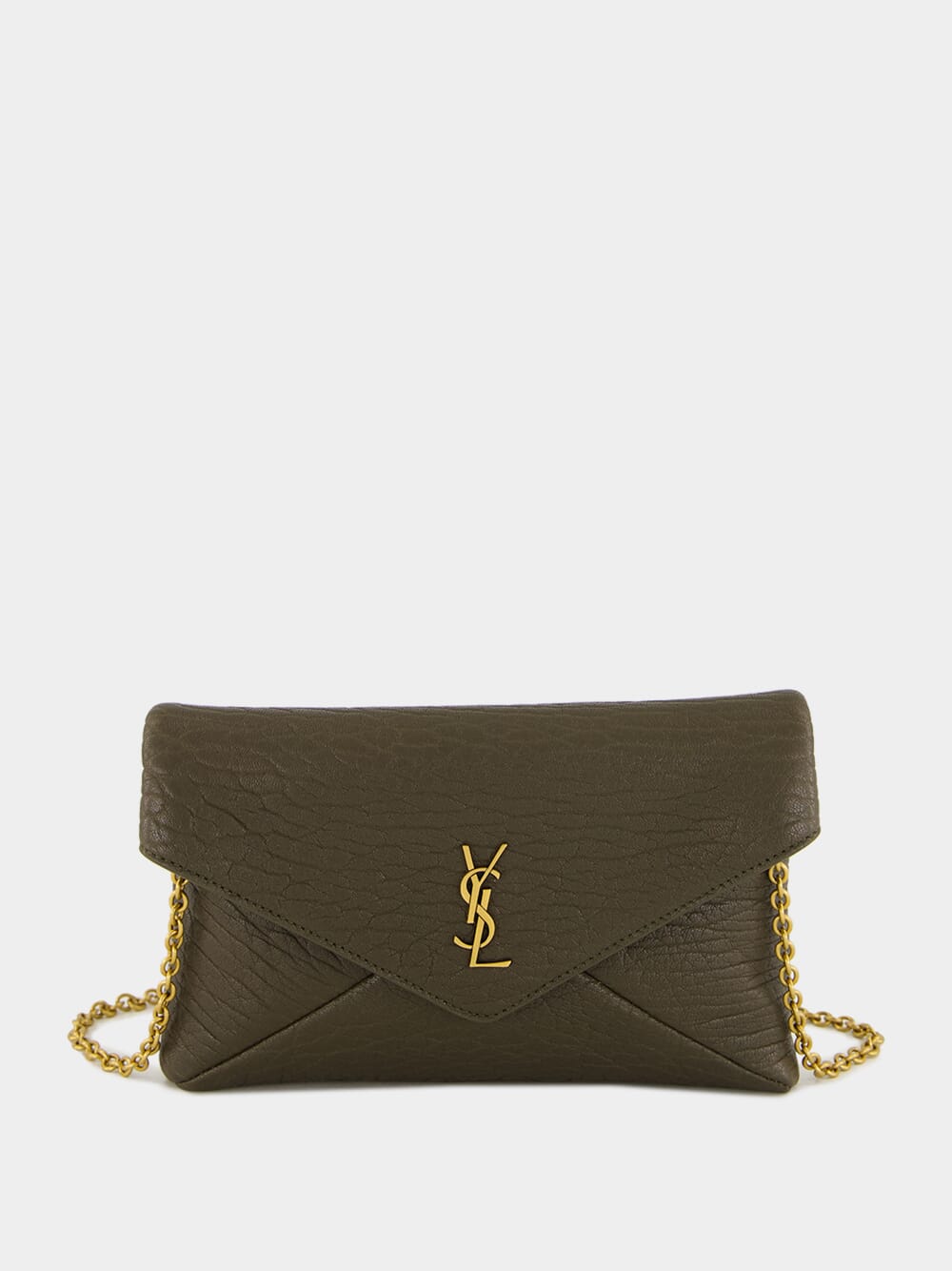 Cassandre Chain Pouch in Light Musk Lambskin