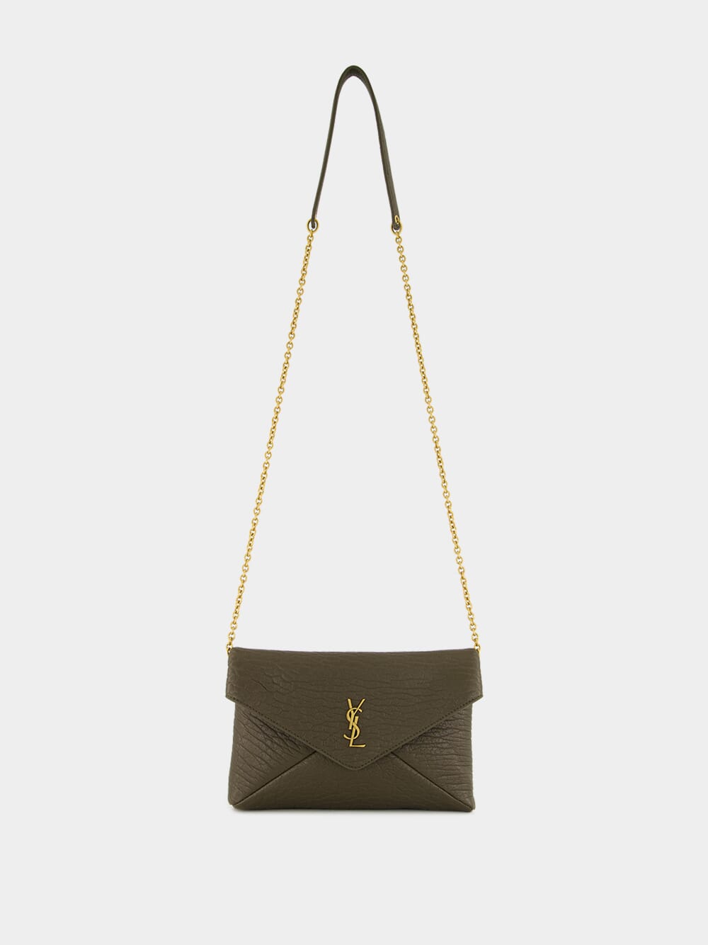 Cassandre Chain Pouch in Light Musk Lambskin