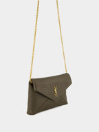 Cassandre Chain Pouch in Light Musk Lambskin