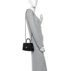 Caviar Quilted Extra Mini Coco Handle Flap Black