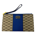 Wristlet Designer By Michael Kors In Blue, Size:Medium
