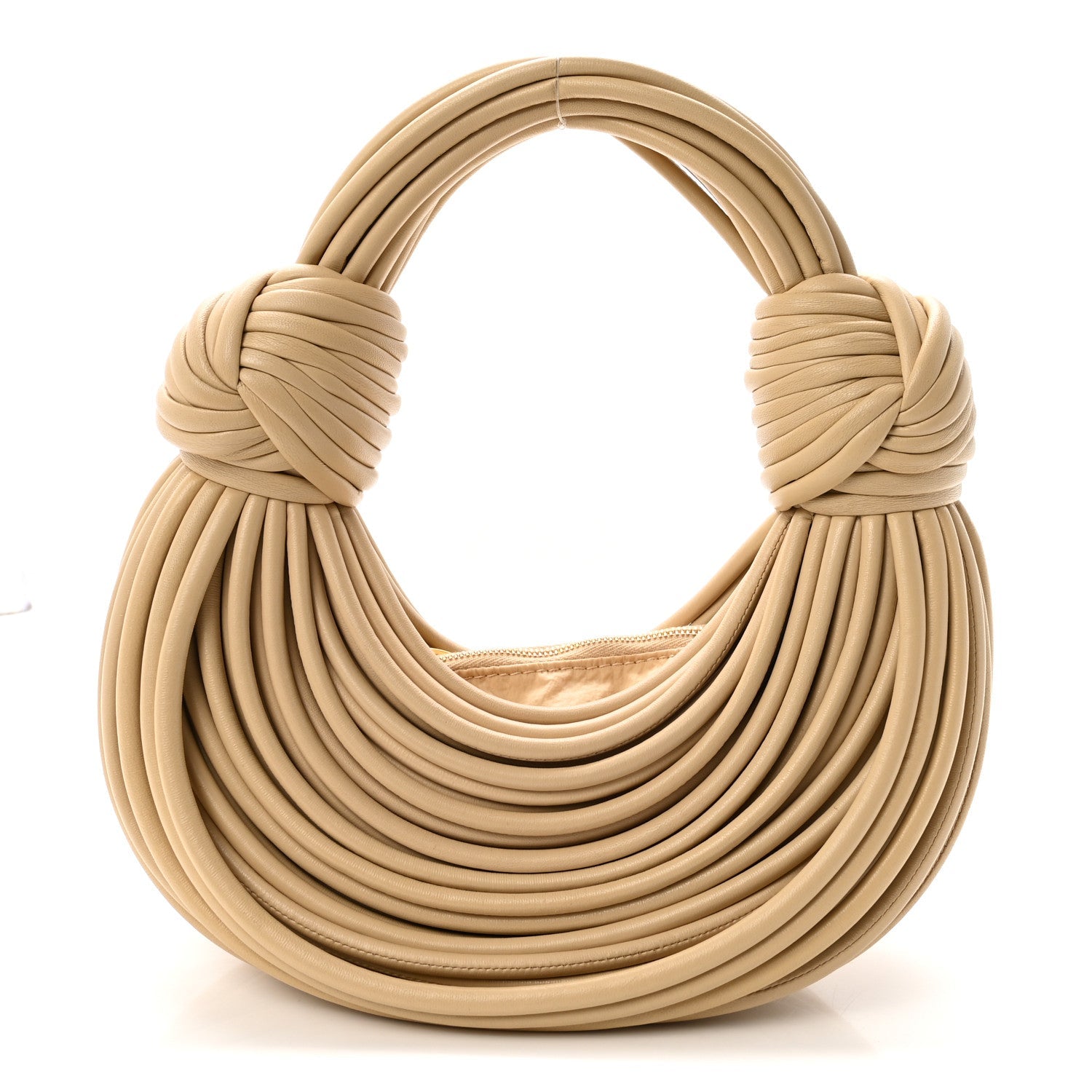 Nappa Mini Tubular Double Knot Porridge