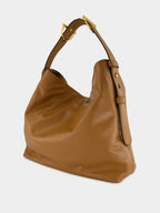Brown Leather Large Tote Bag