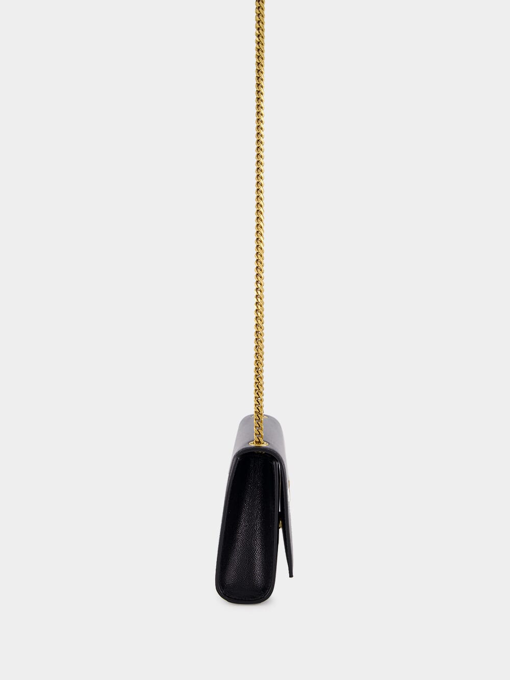 Black Kate Shoulder Bag in Calfskin