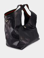 Black Giglio Large Tote Bag