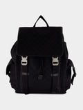 Black GG Canvas Large Backpack