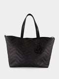 Black GG Marmont Large Tote Bag