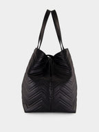 Black GG Marmont Large Tote Bag