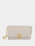 Sphinx Calfskin Wallet with Removable Chain