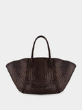 Dark Brown Teresa Tote Bag