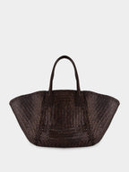 Dark Brown Teresa Tote Bag