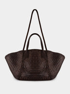 Dark Brown Teresa Tote Bag