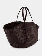 Dark Brown Teresa Tote Bag