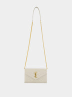 Crema Soft Cassandre Envelope Chain Wallet
