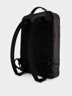 Black GG Emblem Medium Backpack