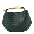 Nappa Intrecciato Sardine Bag Emerald Green