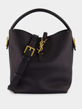 Black Le 37 Supple in Grained Leather