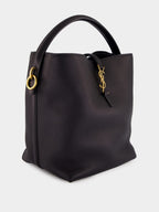 Black Le 37 Supple in Grained Leather