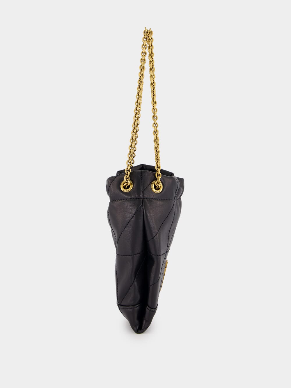 Black Small Jamie Pouch in Lambskin