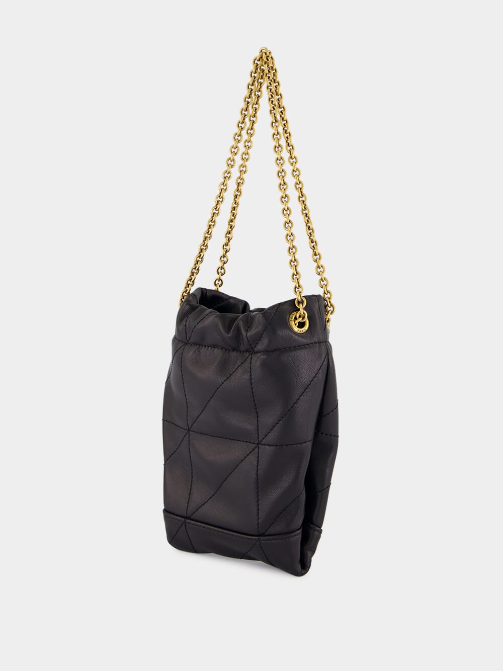 Black Small Jamie Pouch in Lambskin