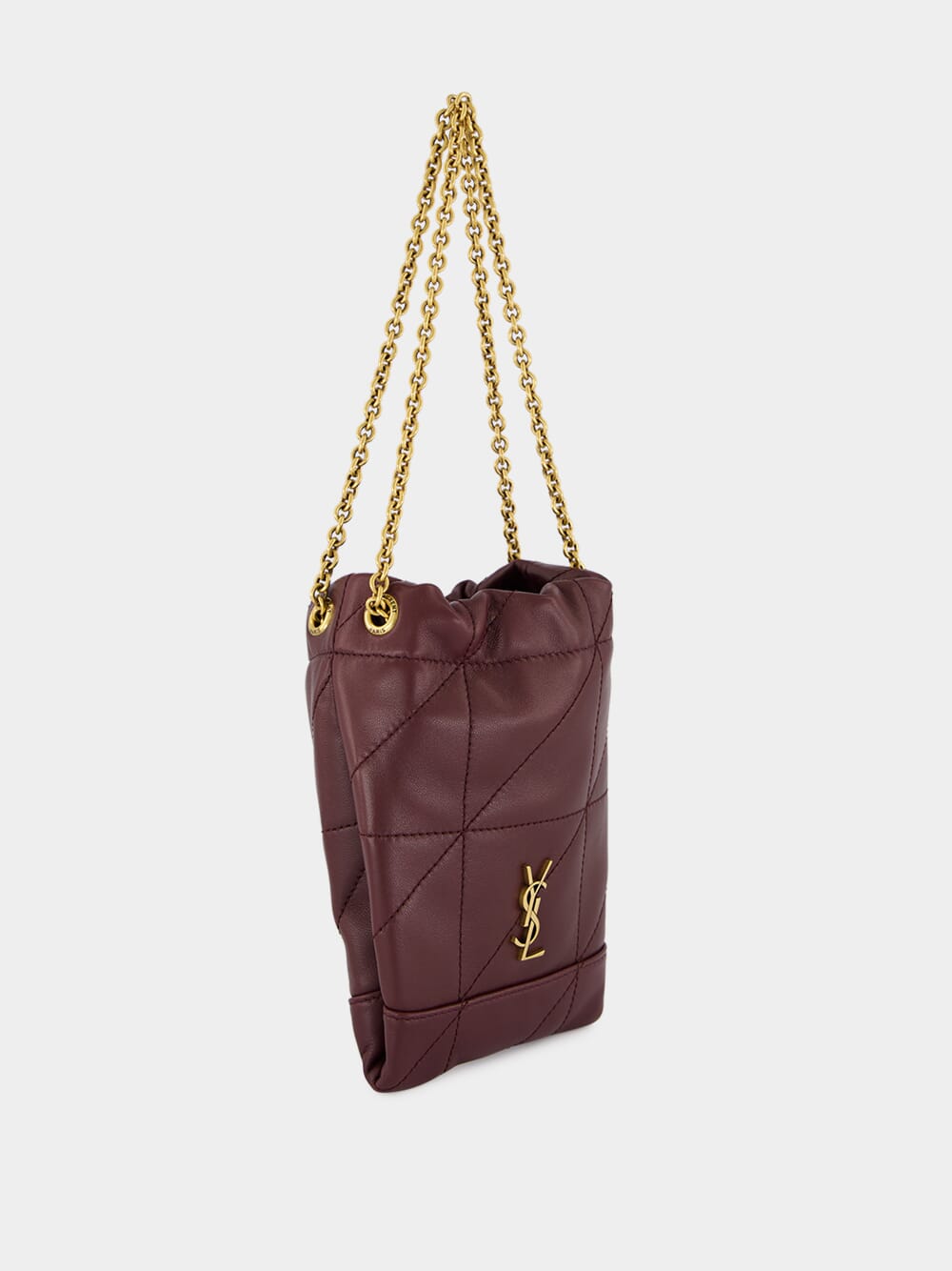 Hot Wine Small Jamie Pouch in Lambskin