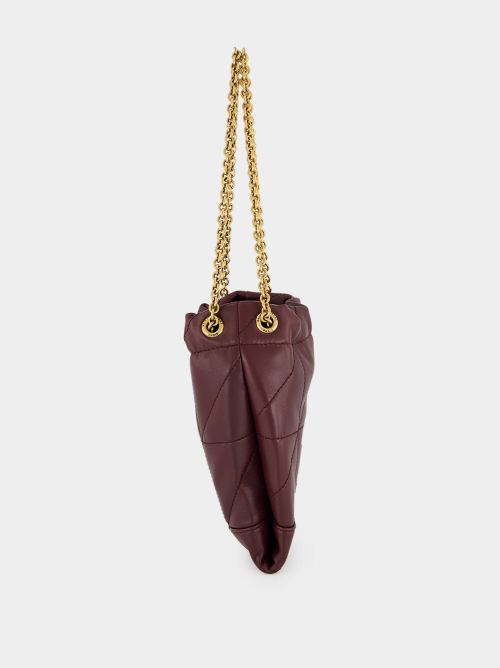 Hot Wine Small Jamie Pouch in Lambskin