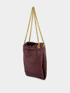 Hot Wine Small Jamie Pouch in Lambskin