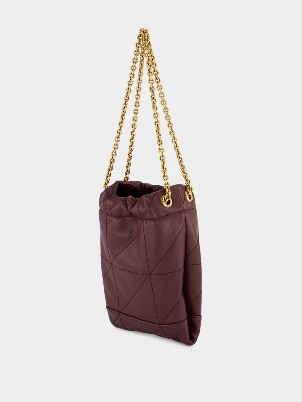 Hot Wine Small Jamie Pouch in Lambskin