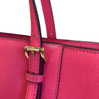 Handbag Designer By Michael Kors In Pink, Size:Medium