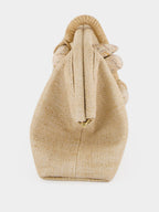 Natural Petra Jute Clutch Bag