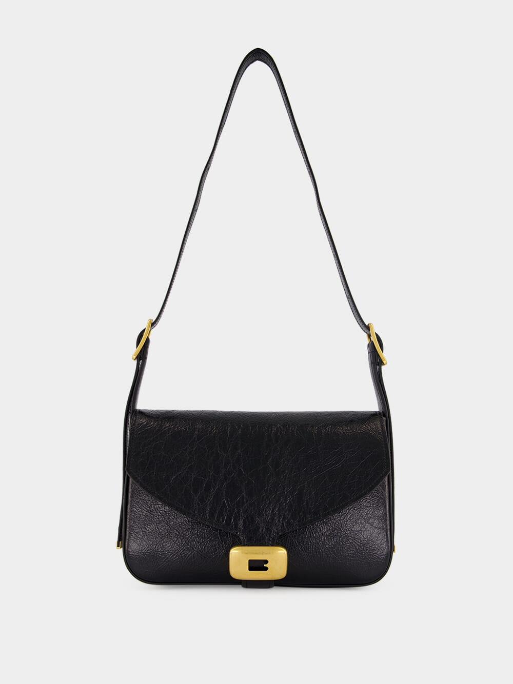 Black Clicca Medium Shoulder Bag