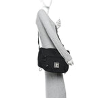 Nylon Sport CC Messenger Black