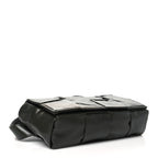 Paper Calfskin Intrecciato Cassette Belt Bag Raintree