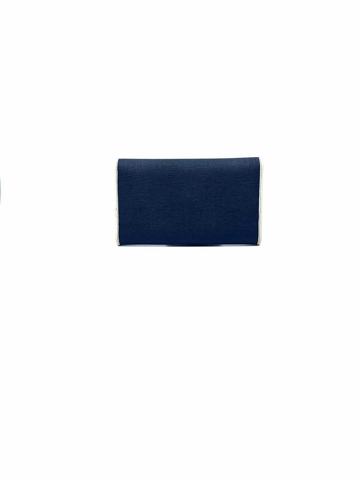 GUCCI Continental black, white Coated canvas Monogram Wallet