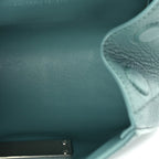 Grained Calfskin Geometric Belt Bag Storm