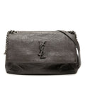 Yves Saint Laurent YSL Medium Croc Embossed Crossbody