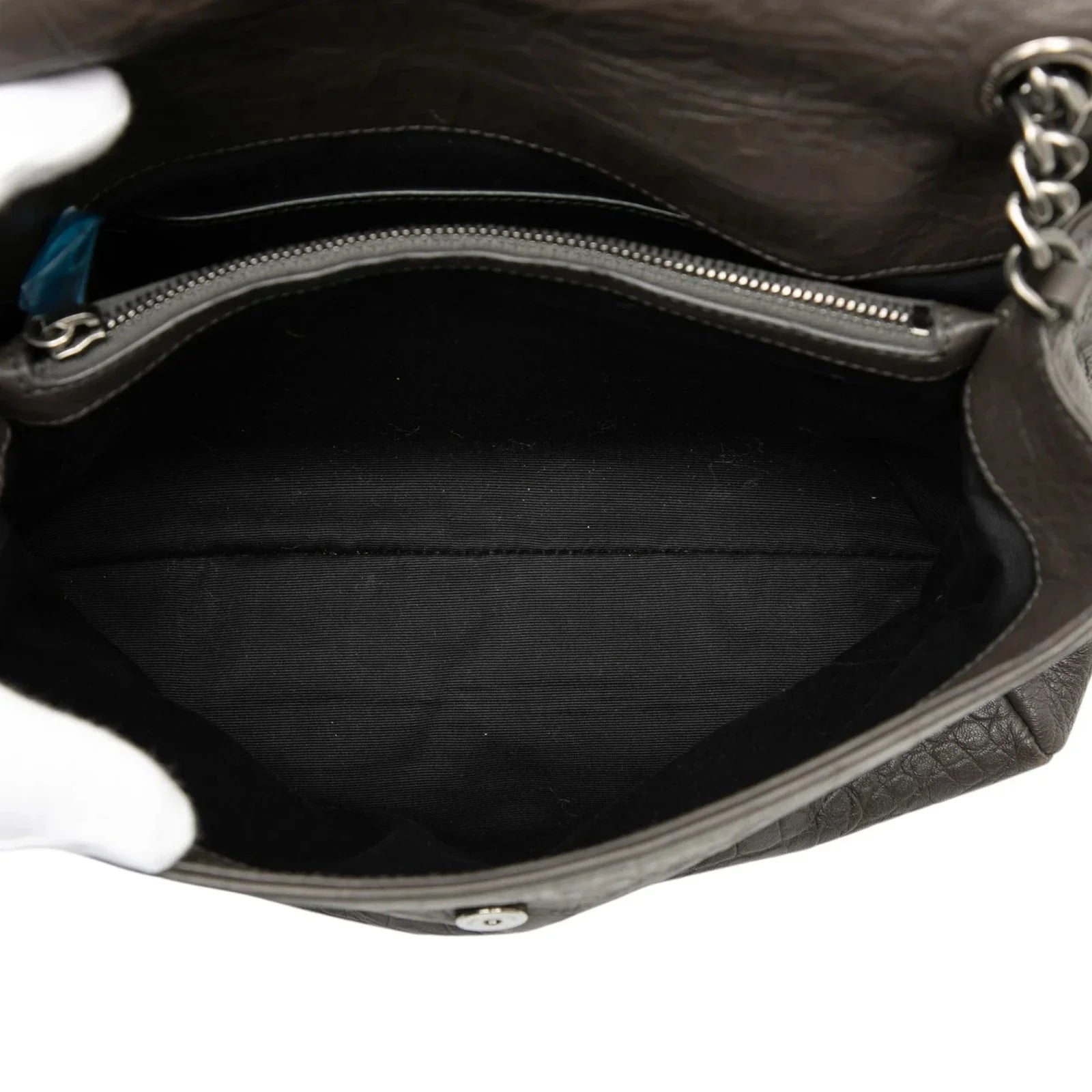 Yves Saint Laurent YSL Medium Croc Embossed Crossbody