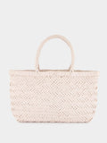 Mini Flat Gora Sand Woven Bag