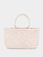 Mini Flat Gora Sand Woven Bag