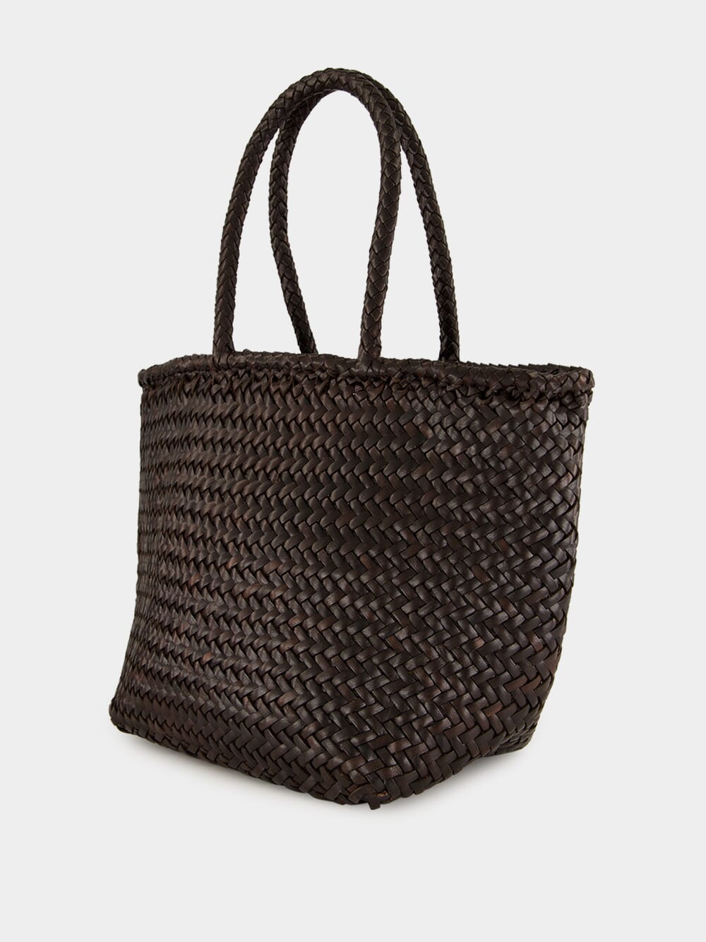Grace Basket Small in Dark Brown