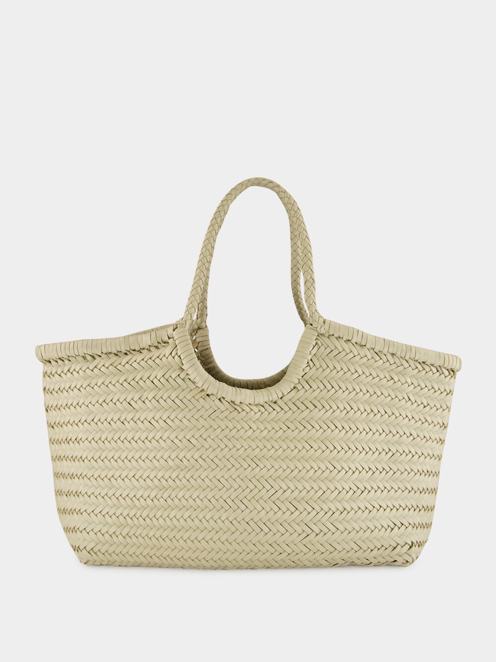 Nantucket Big Basket Bag in Pearl