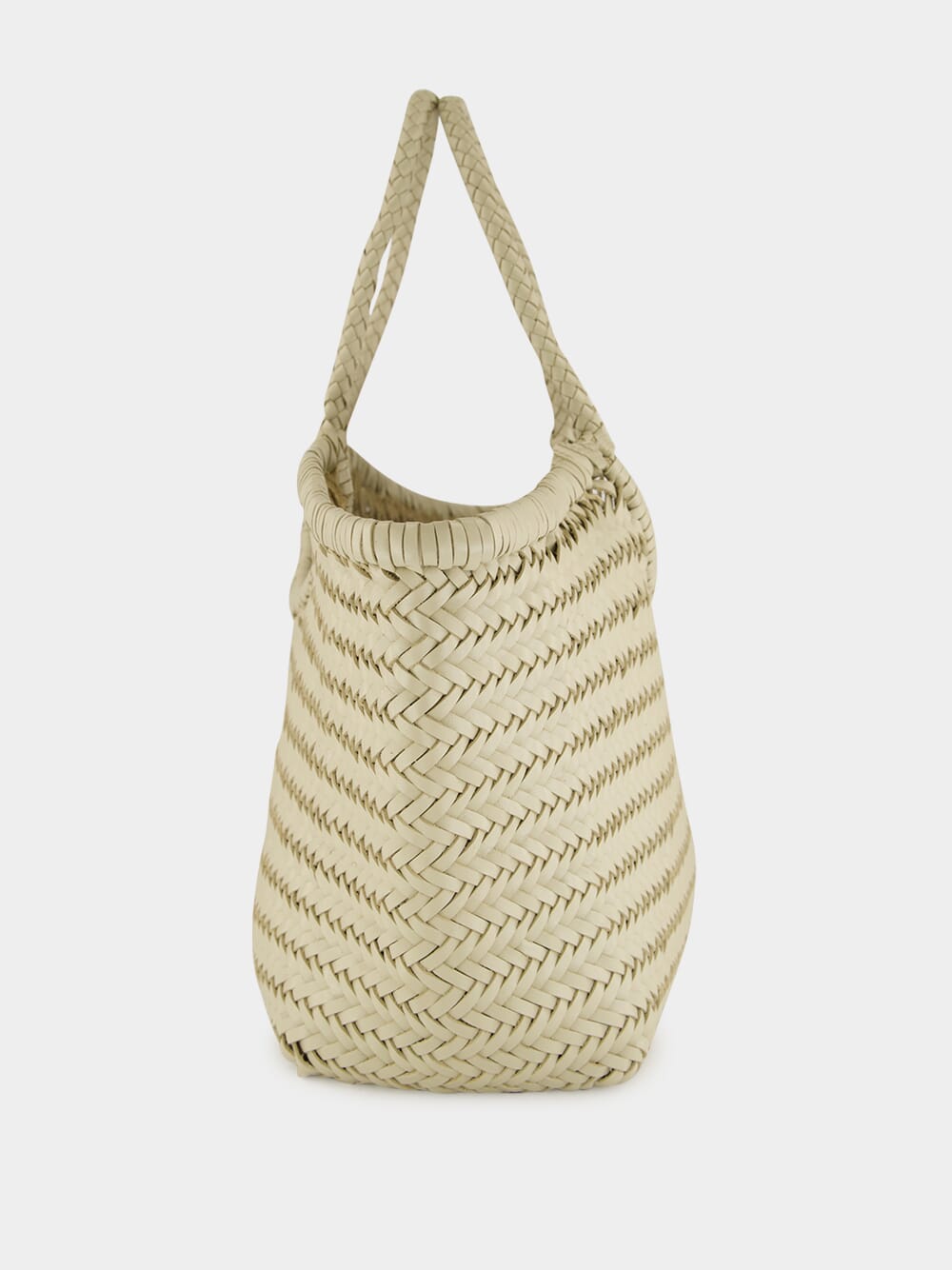Nantucket Big Basket Bag in Pearl