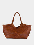 Nantucket Big Tan Woven Tote