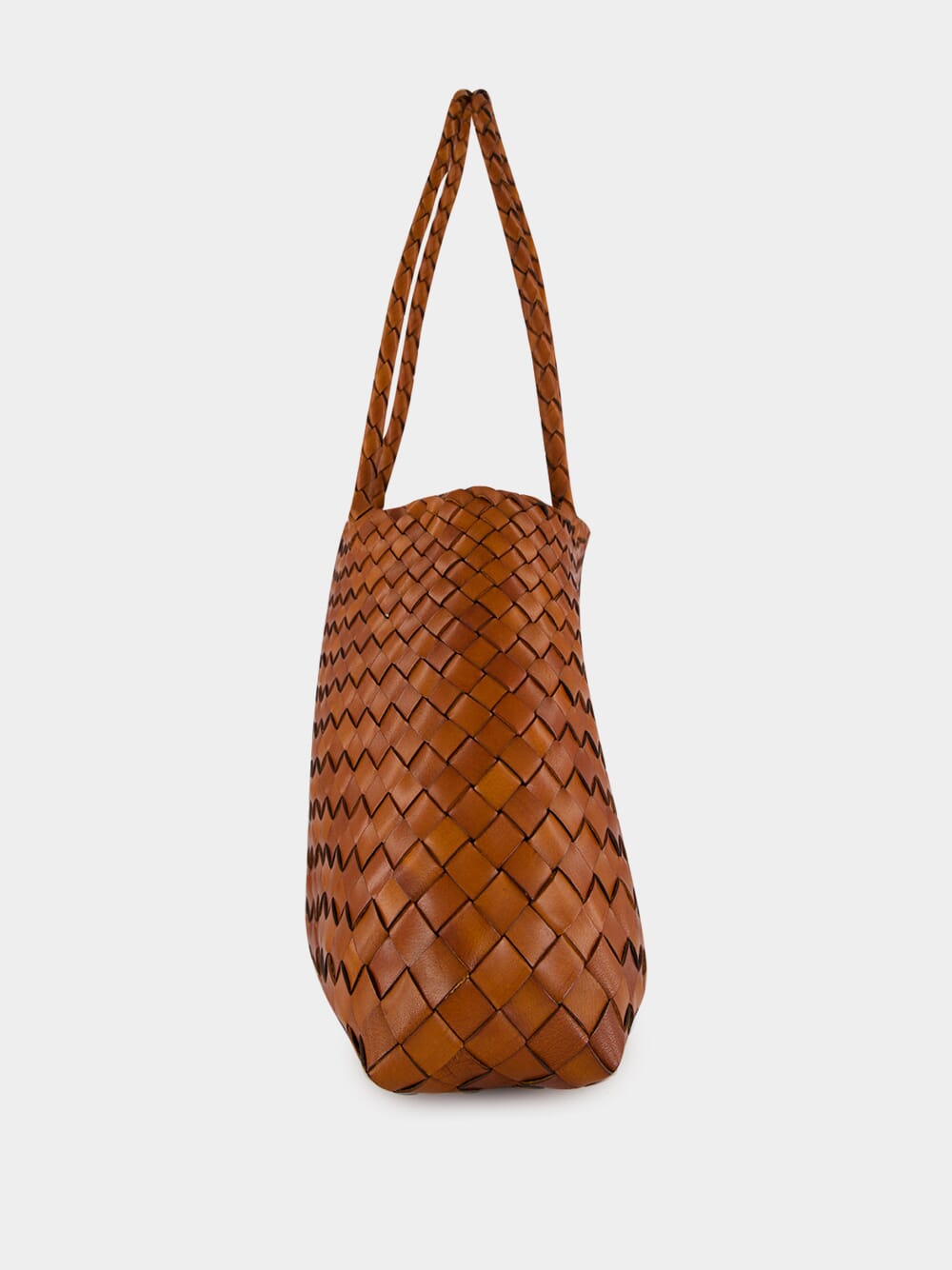 Santa Croce Big Tan Woven Tote
