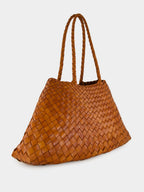 Santa Croce Big Basket Bag in Tan